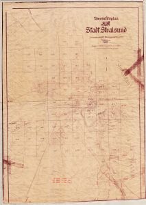 Stadtkarte Stralsund Übersichtsplan
